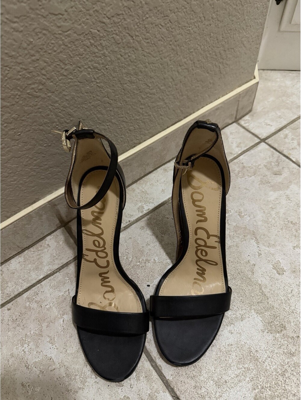 Sam Edelman Black Heels